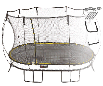 Батут овальный SPRINGFREE O92 SA с лестницей и фиксаторами