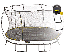 Батут овальный SPRINGFREE O92 SH с лестницей и корзиной для мяча