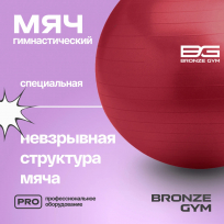 Мяч гимнастический BRONZE GYM BALL ANTI-BURST FA-GB75 75 см