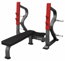 Олимпийская горизонтальная скамья для жима SMITH Flat Bench Press DH-026