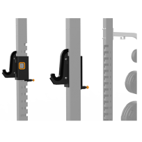 Крюки MATRIX Magnum OPT1R для олимпийского грифа для силовой рамы