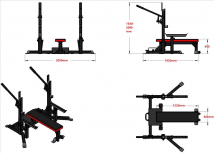 Скамья для жима AEROFIT One P1410F