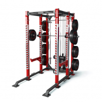 Функциональная рама с горизонтальной и вертикальной тягой PANATTA DFC Power Rack With Lat/Pulley 1DFC5