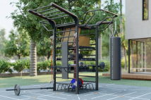 Уличная мультистанция DESIRE FITNESS Open Air Quattro