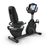 Горизонтальный велотренажер TRUE FITNESS RC900 Envision 9