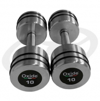 Хромированные гантели OXIDE FITNESS ODB05 (от 1 до 10 кг)