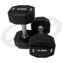 Многогранные полиуретановые гантели OXIDE FITNESS ODB02 (от 2.5 до 50 кг)