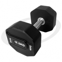 Многогранные полиуретановые гантели OXIDE FITNESS ODB02 (от 2.5 до 25 кг)