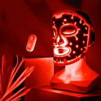 Светодиодная силиконовая маска для лица YAMAGUCHI LED Light Therapy Mask