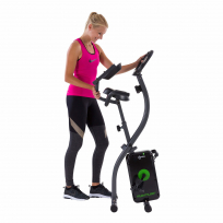 Вертикальный велотренажер со спинкой TUNTURI CARDIO FIT B25 X-BIKE