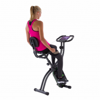 Вертикальный велотренажер со спинкой TUNTURI CARDIO FIT B25 X-BIKE