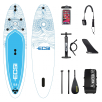 ДОСКА SUP НАДУВНАЯ ECSI MASTER CALM TATTOO (10'8"X34"X6")